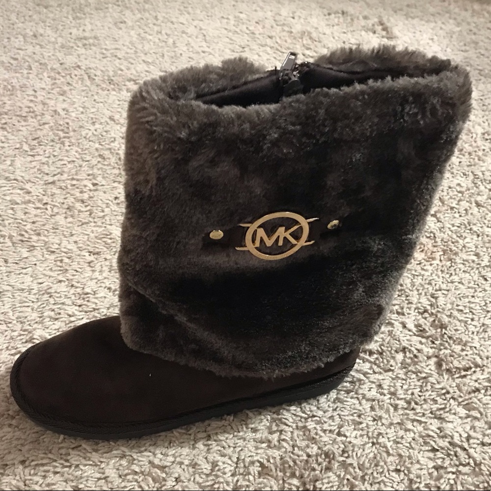 Michael Kors half boots Brown.